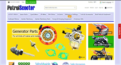 Desktop Screenshot of petrolscooter.co.uk